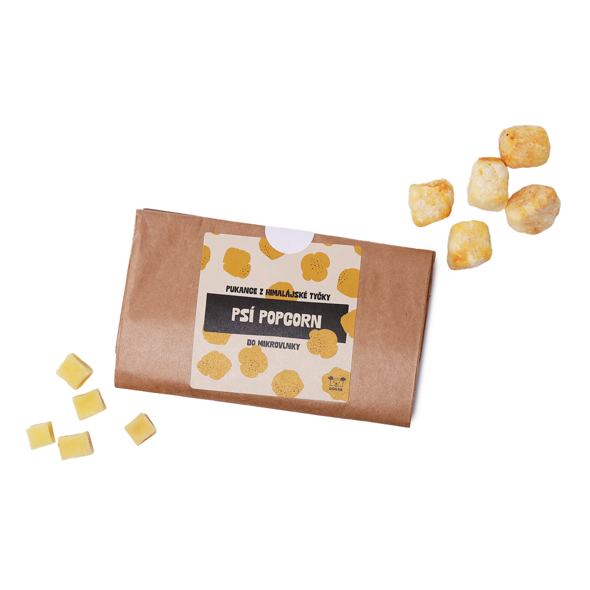Dogsie Psí Popcorn - Pukance Himalájské tyčky do mikrovlnky