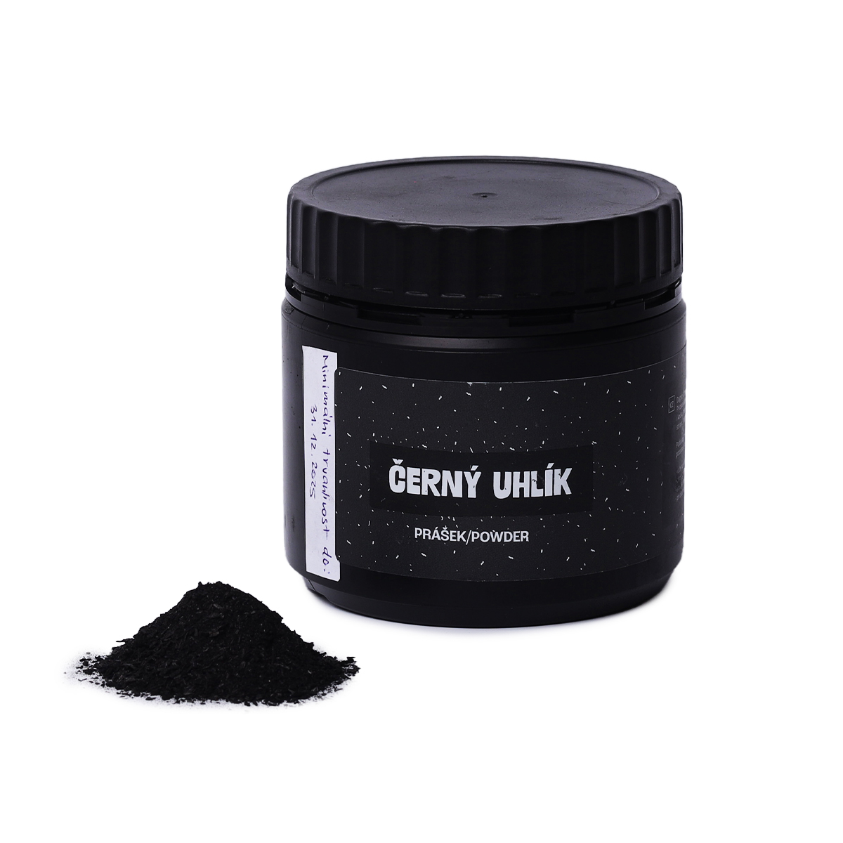 Černý uhlík - prášek/powder do krmiva