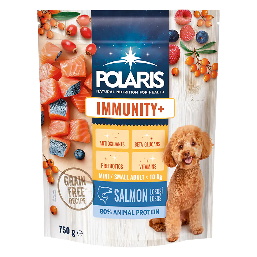 Polaris Immunity+ Losos – granule pro malá plemena 750 g