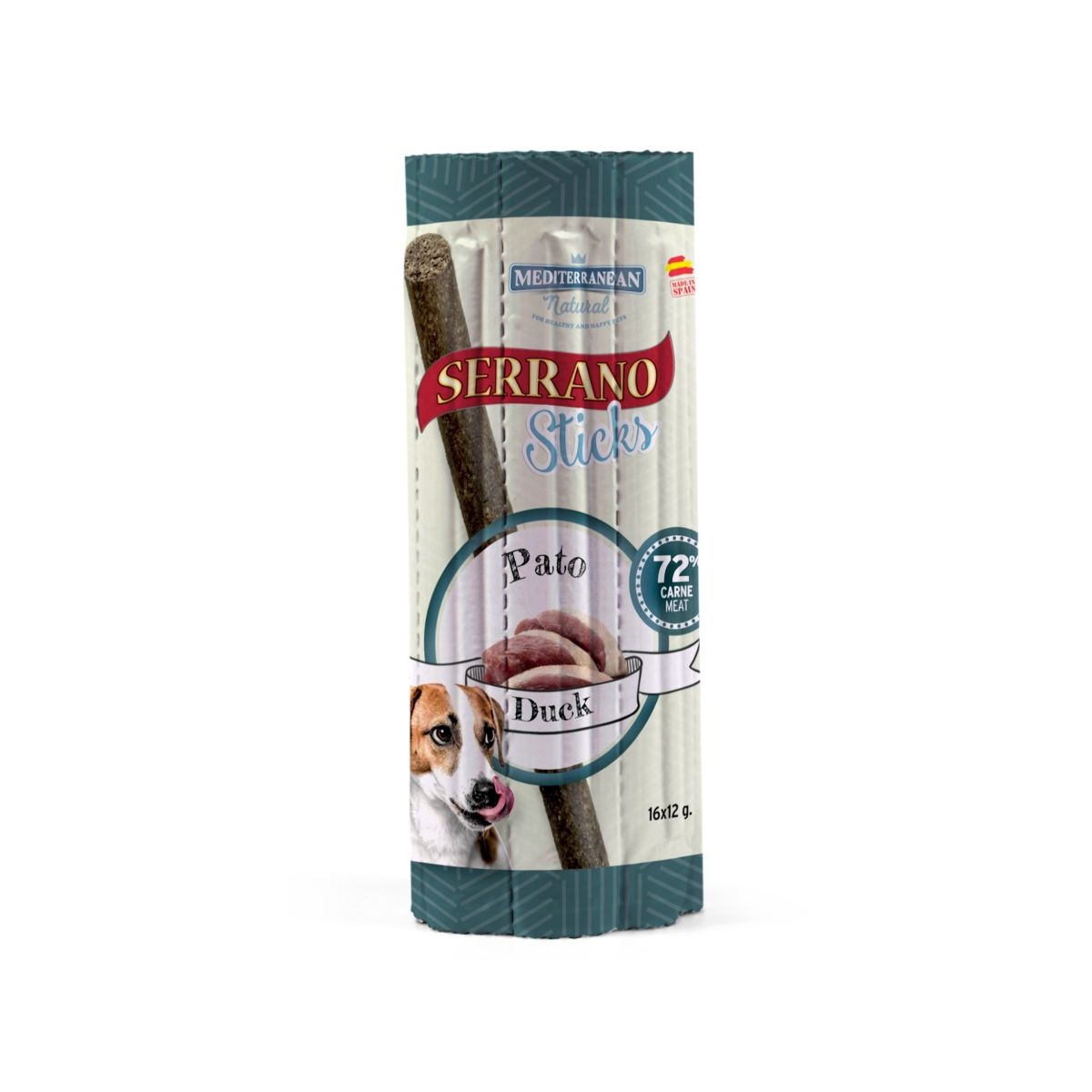 Pamlsek pro psy - Serrano Sticks - kachní tyčinky 16 ks