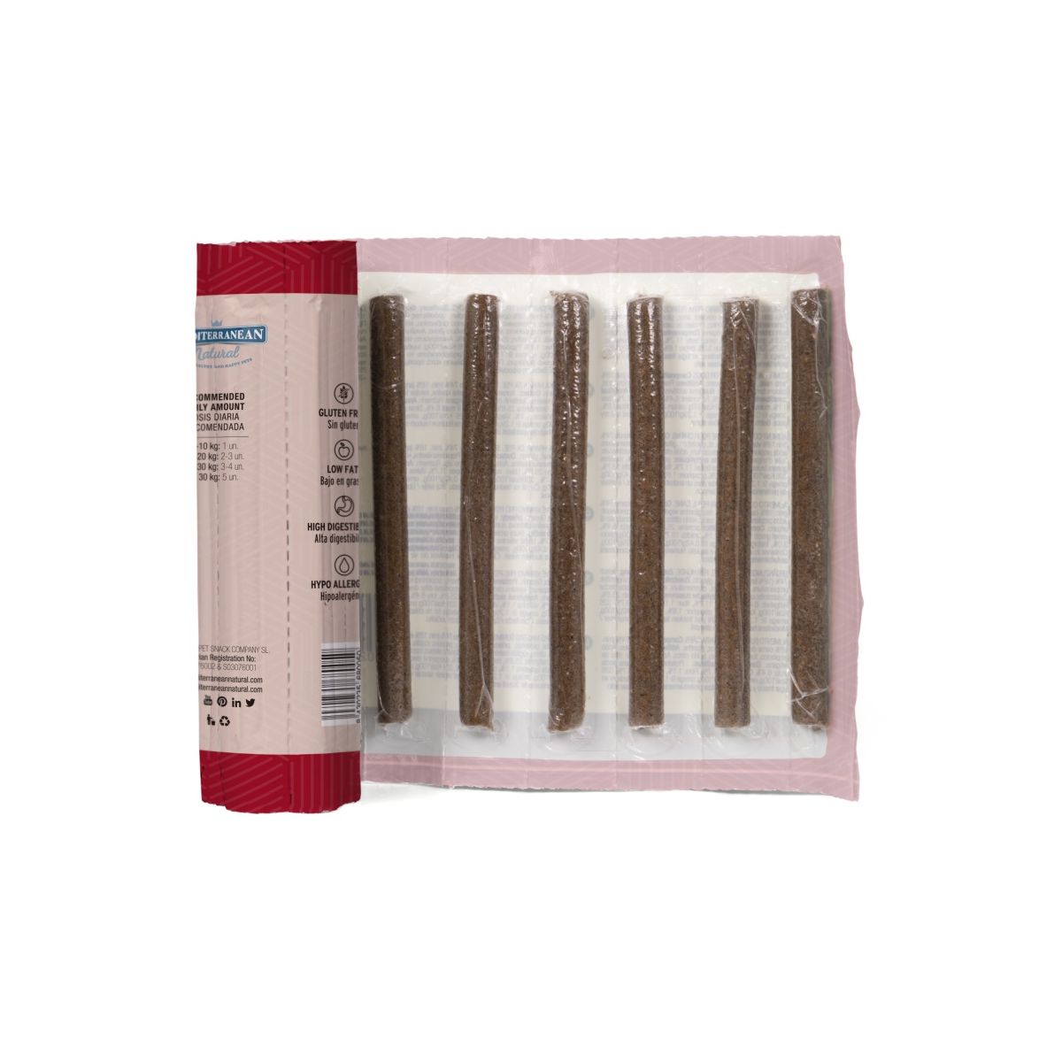 Pamlsek pro psy - Serrano Sticks - šunkové tyčinky 16 ks — fotka 2 z 2